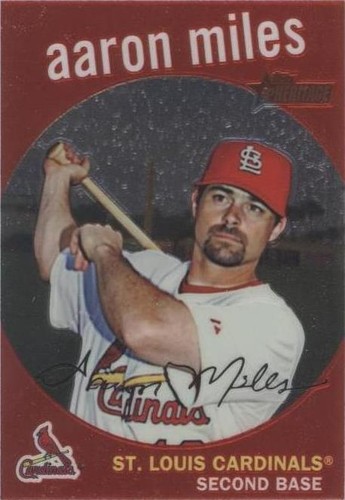 2008 Topps Heritage High Number - Aaron Miles #C297