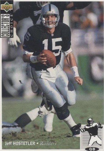 1994 Upper Deck Collector's Choice Jeff Hostetler #296