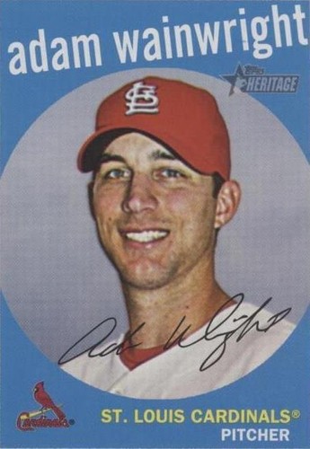 2008 Topps Heritage - Adam Wainwright #433