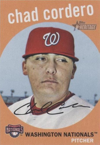 2008 Topps Heritage - Chad Cordero #51