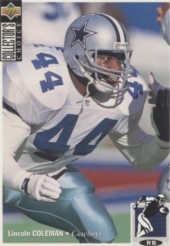 1994 Upper Deck Collector's Choice Lincoln Coleman #293