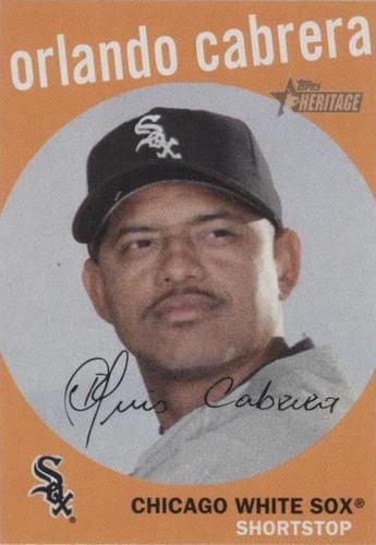 2008 Topps Heritage - Orlando Cabrera #114