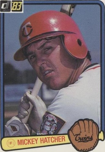 1983 Donruss - Mickey Hatcher #615