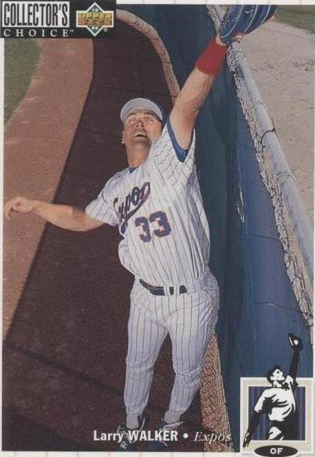 Upper Deck Collector's Choice 1994 - Larry Walker #286