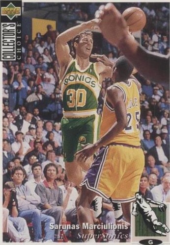 1994-95 Upper Deck Collector's Choice - Sarunas Marciulionis #357