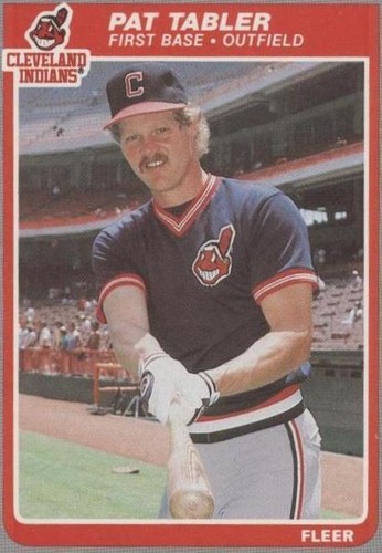 1985 Fleer - Pat Tabler #456