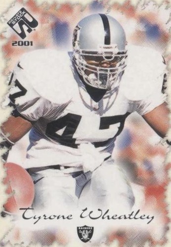 2001 Pacific Private Stock Tyrone Wheatley #73