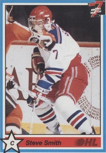 1990-91 7th Inning Sketch OHL - Steve Smith #240