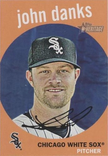 2008 Topps Heritage High Number - John Danks #501