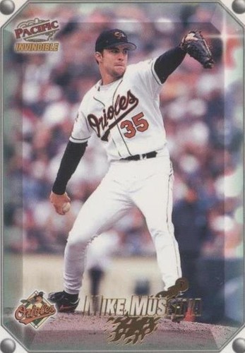 1998 Pacific Invincible - Mike Mussina #12