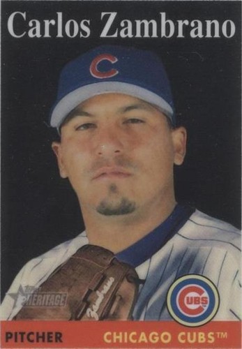2007 Topps Heritage - Carlos Zambrano #THC97