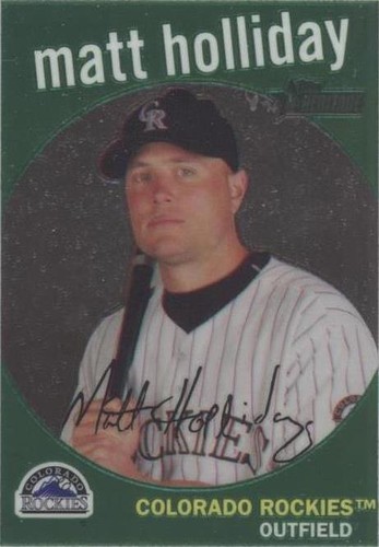 2008 Topps Heritage - Matt Holliday #C50