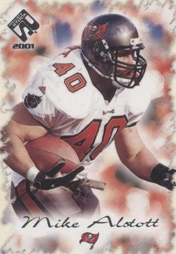 2001 Pacific Private Stock Mike Alstott #91