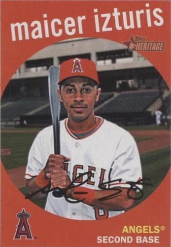 2008 Topps Heritage High Number - Maicer Izturis #635