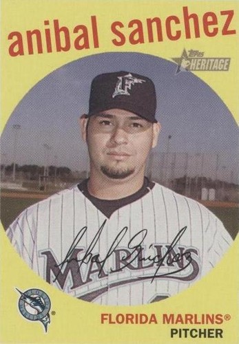 2008 Topps Heritage - Anibal Sanchez #275