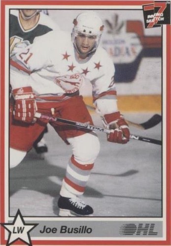 1990-91 7th Inning Sketch OHL - Joe Busillo #154