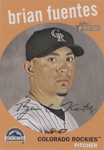 2008 Topps Heritage - Brian Fuentes #22