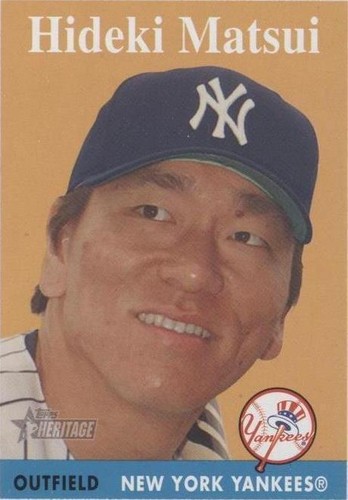 2007 Topps Heritage - Hideki Matsui #142