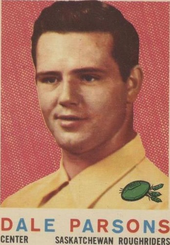 DALE PARSONS 1959 TOPPS CFL 59 NO 83 VGEX+ 23603 | eBay