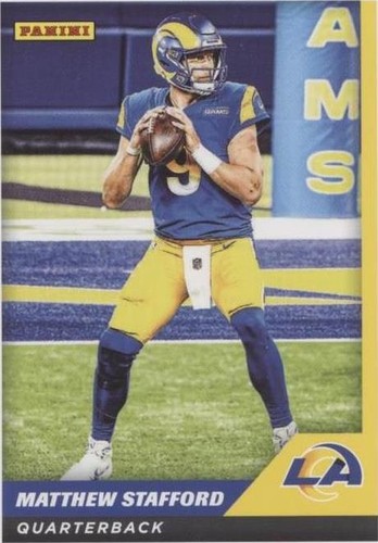 2021 Panini NFL Sticker & Card Collection Matthew Stafford #62