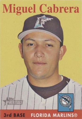 2007 Topps Heritage - Miguel Cabrera #144