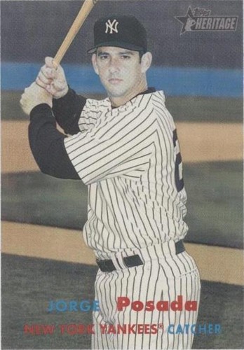 2006 Topps Heritage - Jorge Posada #30