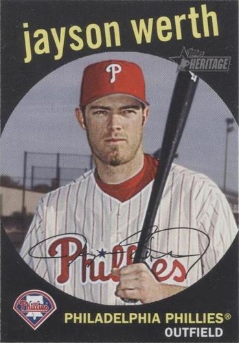 2008 Topps Heritage - Jayson Werth #85
