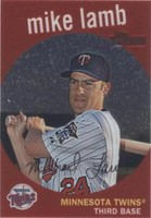 2008 Topps Heritage High Number - Mike Lamb #C277