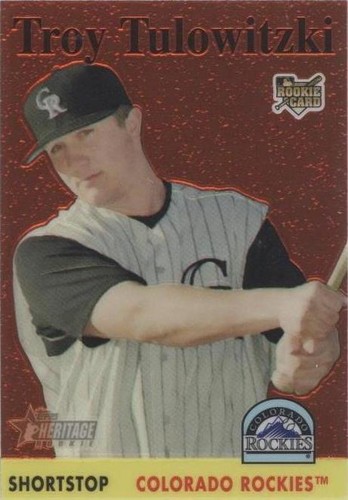 2007 Topps Heritage - Troy Tulowitzki #THC30