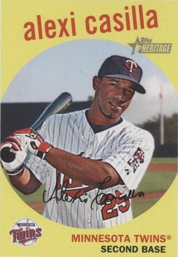 2008 Topps Heritage High Number - Alexi Casilla #588