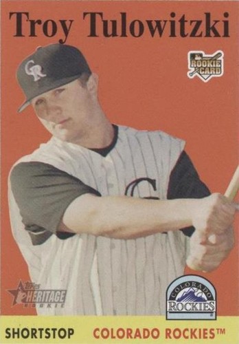 2007 Topps Heritage - Troy Tulowitzki #263
