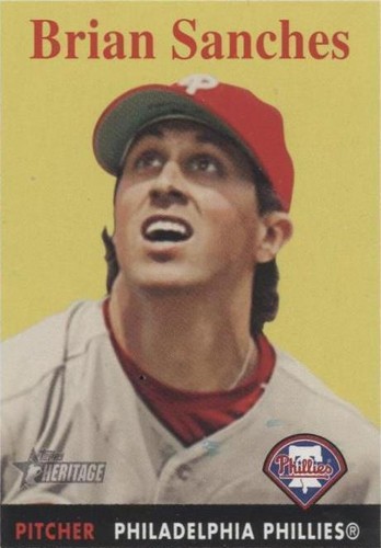 2007 Topps Heritage - Brian Sanches #474