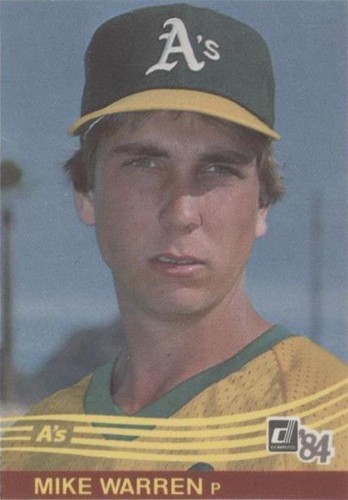 1984 Donruss - Mike Warren #631