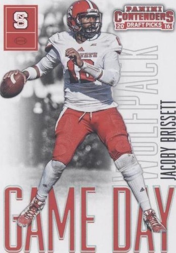 2016 Panini Contenders Draft Picks Jacoby Brissett #18
