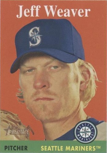 2007 Topps Heritage - Jeff Weaver #180