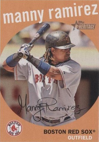 2008 Topps Heritage - Manny Ramirez #400