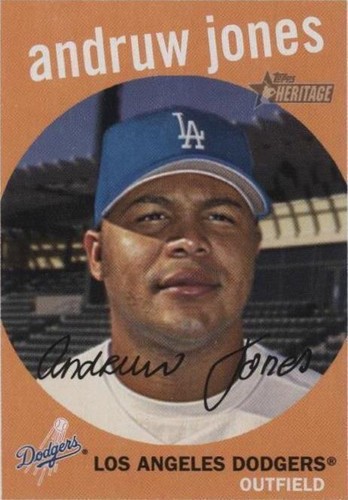 2008 Topps Heritage - Andruw Jones #230