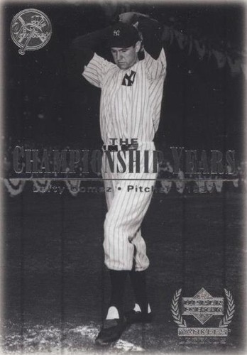 2000 UD YANKEES LEGENDS メモラビリア3枚組 2000 Upper Deck Yankees Legends Baseball Complete Base Set 1