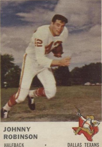 1961 Fleer Johnny Robinson #202