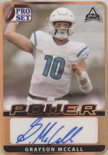 2021 Leaf Pro Set Power Grayson McCall #BA-GM3