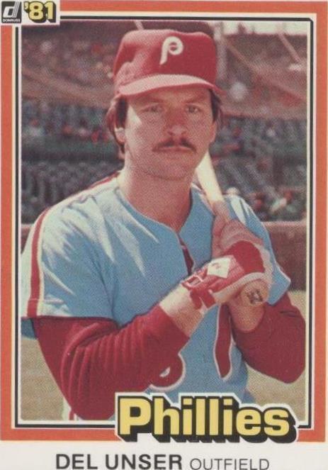 1981 Donruss - Del Unser #164