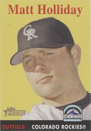 2007 Topps Heritage - Matt Holliday #452