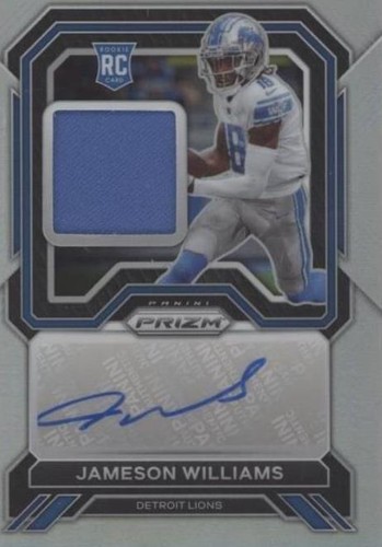 Jameson Williams 2022 Panini Spectra Hyper RPA RC Rookie