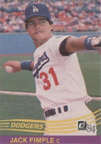 1984 Donruss - Jack Fimple #372