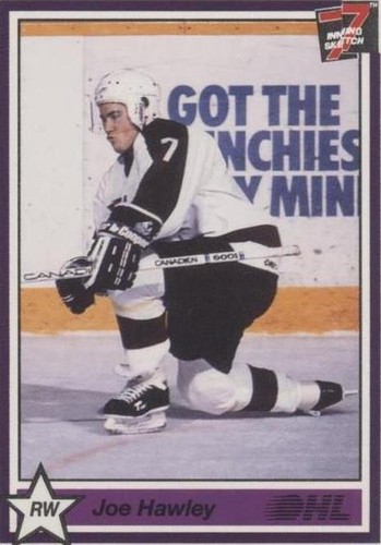 1990-91 7th Inning Sketch OHL - Joe Hawley #361