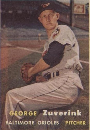 1957 Topps - George Zuverink #11