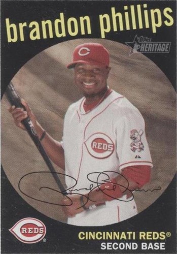 2008 Topps Heritage - Brandon Phillips #335