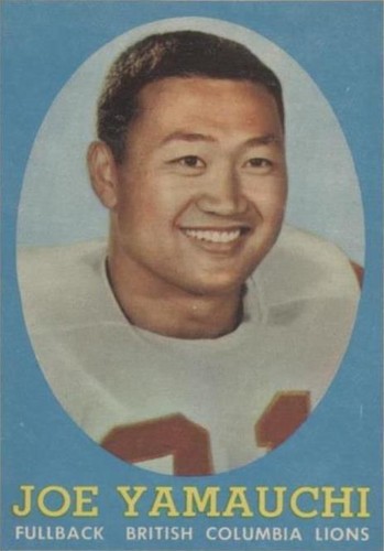 1958 Topps CFL Joe Yamauchi #81