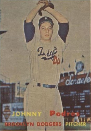 1957 Topps - Johnny Podres #277