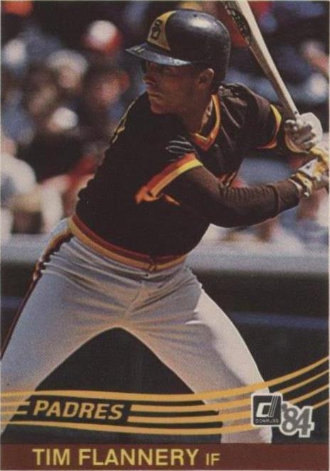 1984 Donruss - Tim Flannery #202